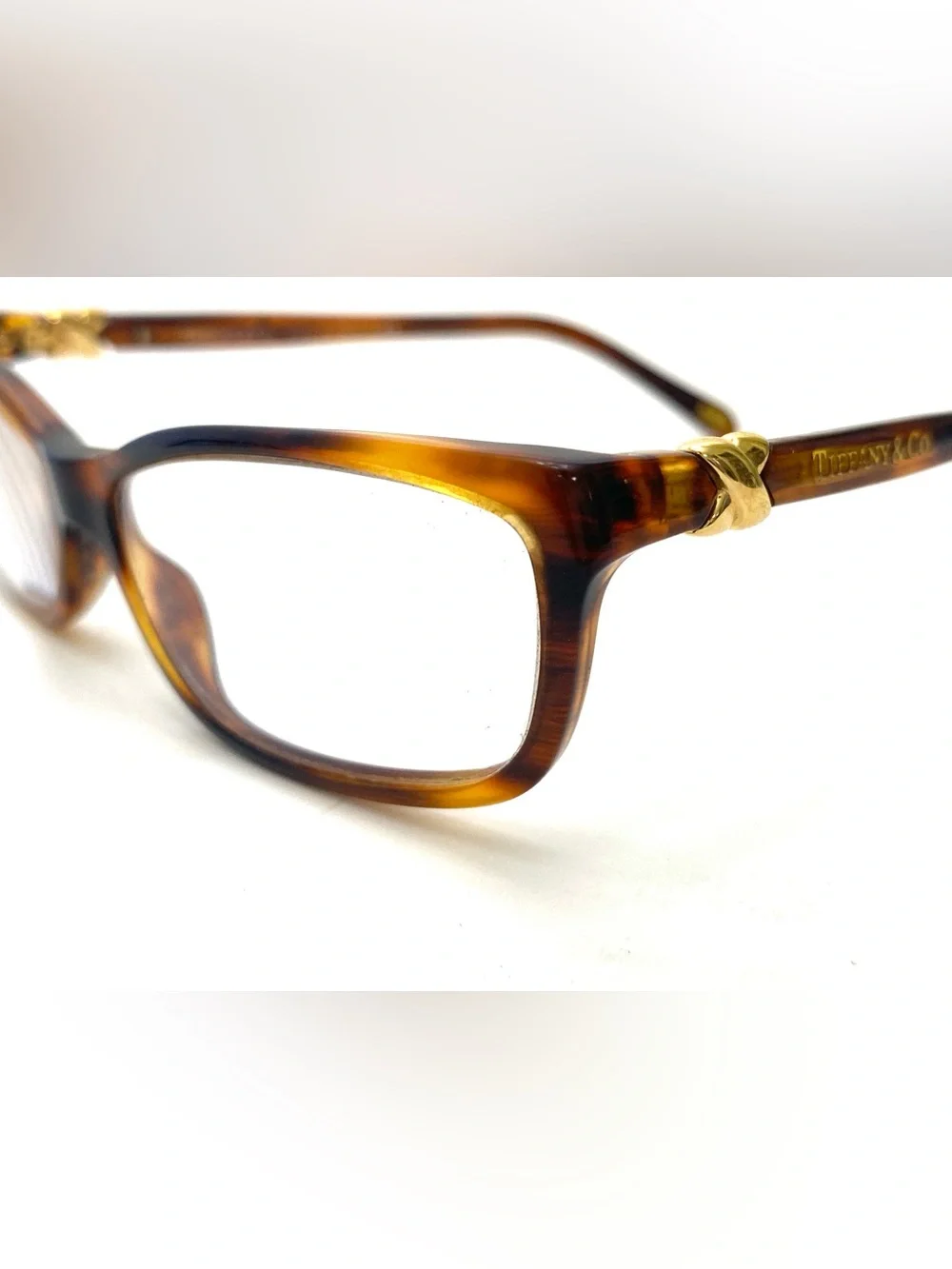Tiffany & Co. Women’s Havana Honey Brown Full Frame Eyeglass TF2036 8116